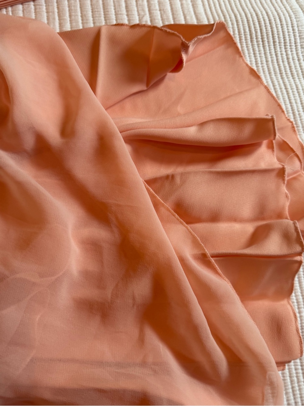 Mango Salmon Pink Pleated Halter Dress - Picture 11 of 11